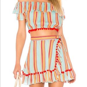 Lovers + Friends Alicia too and skirt